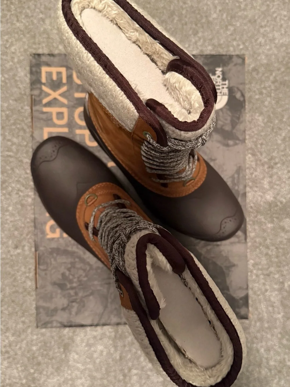 The North Face Women's Shallista Boots, Dachshund Brown Size 8